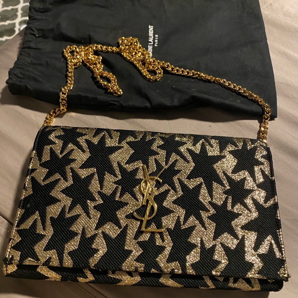 YSL STAR CLUTCH
